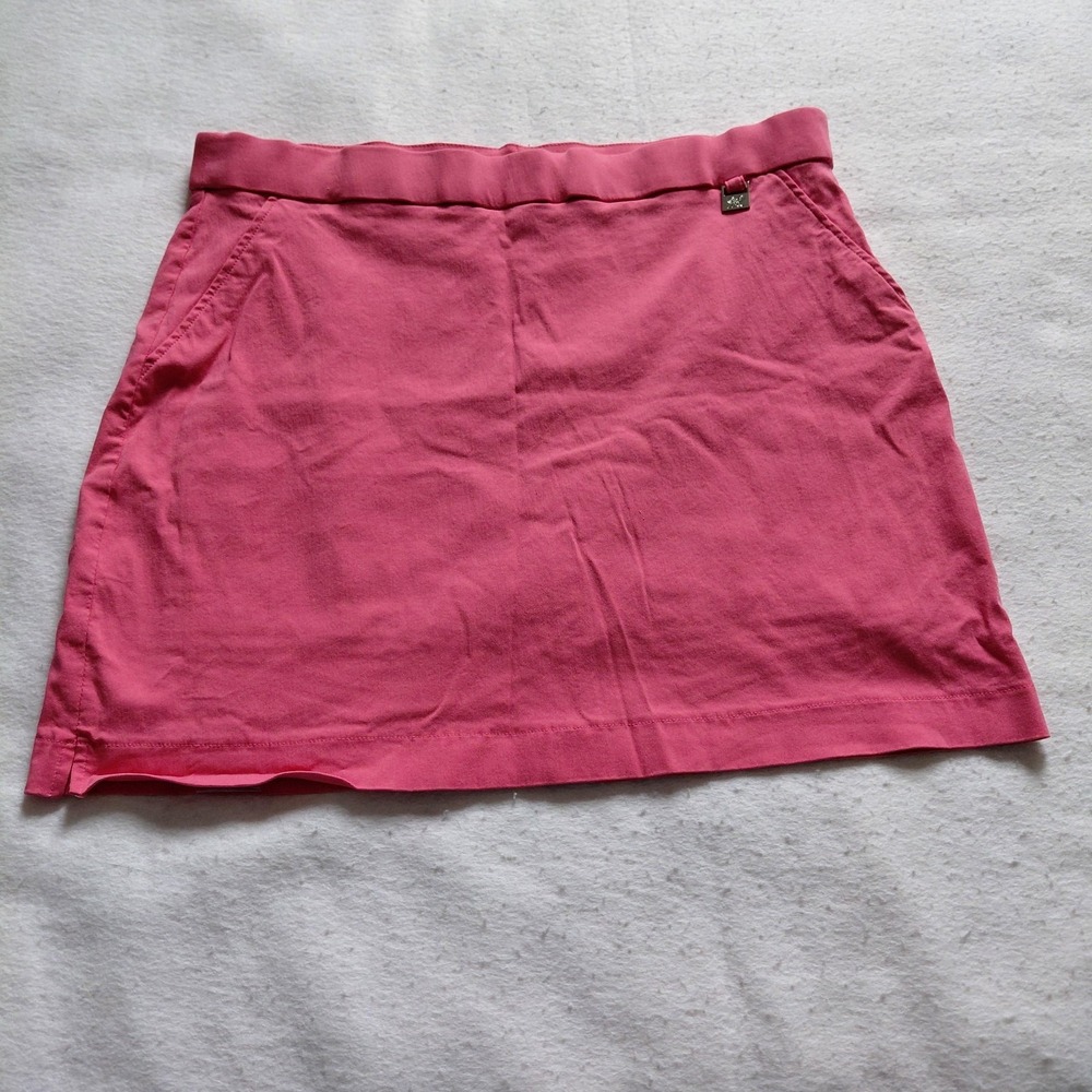 Rafaella Women Pink Stretch Pencil Skirt XXL Viscose Casual Office Golf Athletic